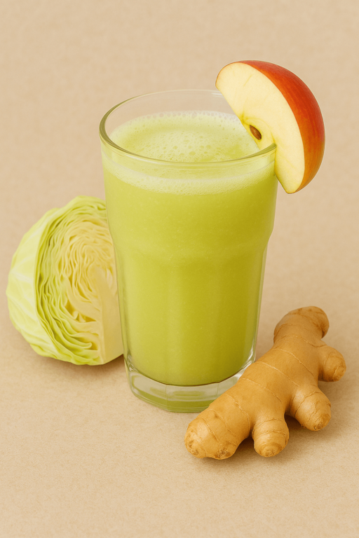 간 해독 주스 레시피 양배추 사과 해독 주스