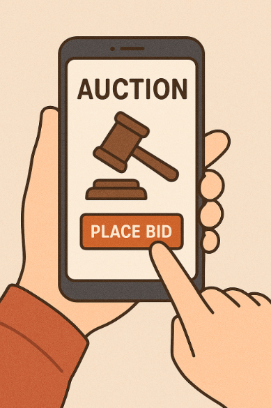 모바일 경매입찰