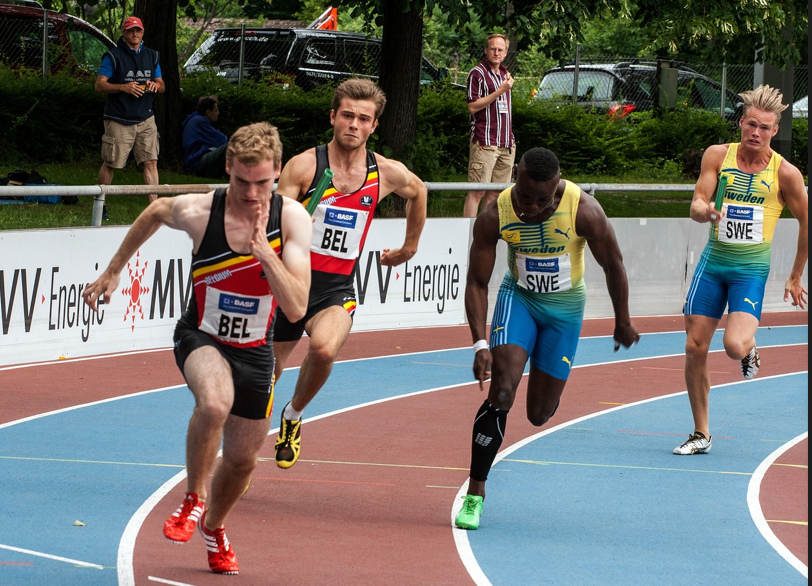 육상 달리기 선수