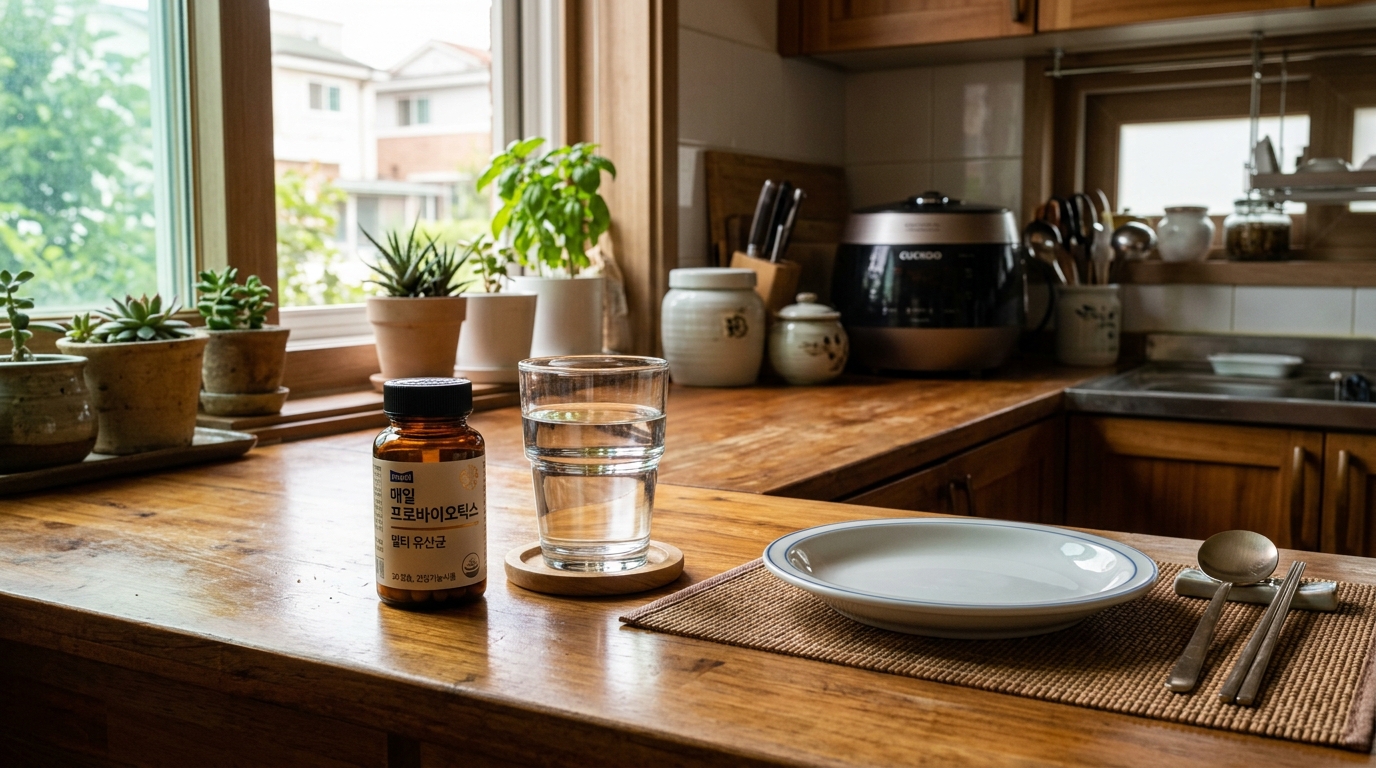 유산균 식사 30분 전 복용 올바른 방법