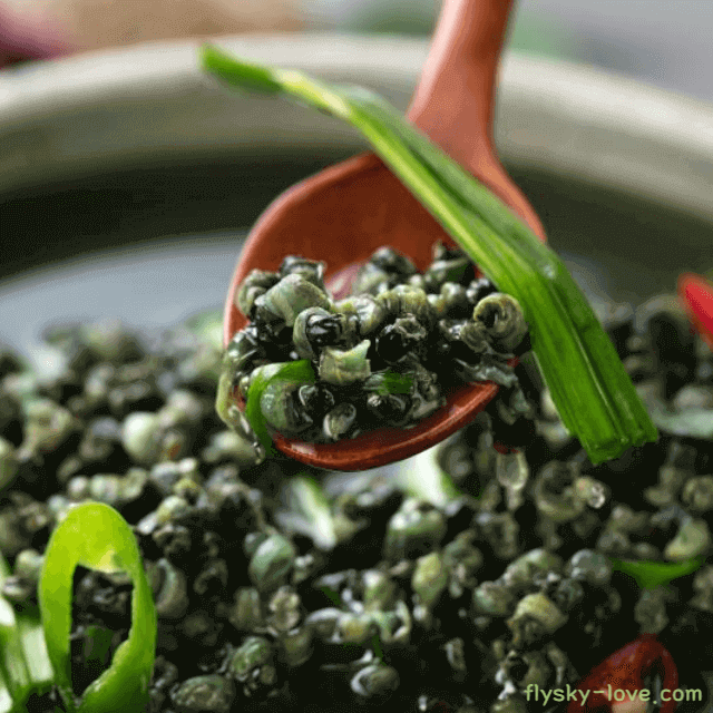 다슬기 손질방법