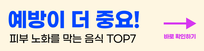 피부 노화 원인