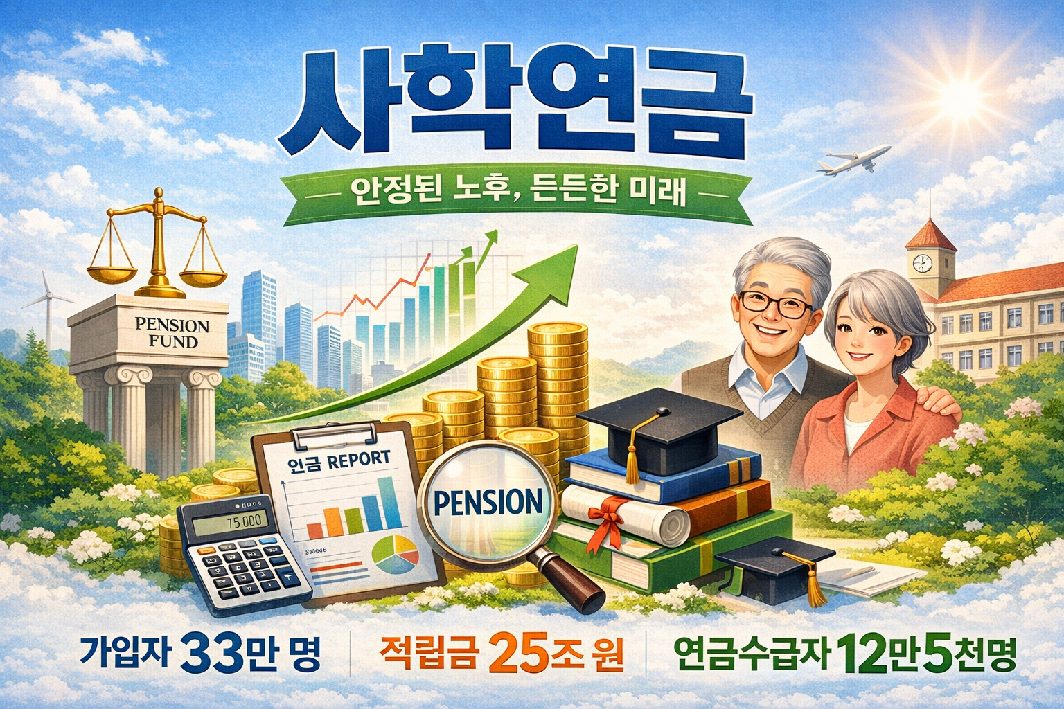사학연금 공제율 및 지급률 완전정리