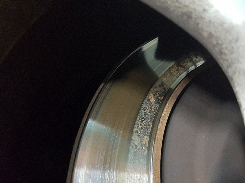 브레이크 디스크 마모