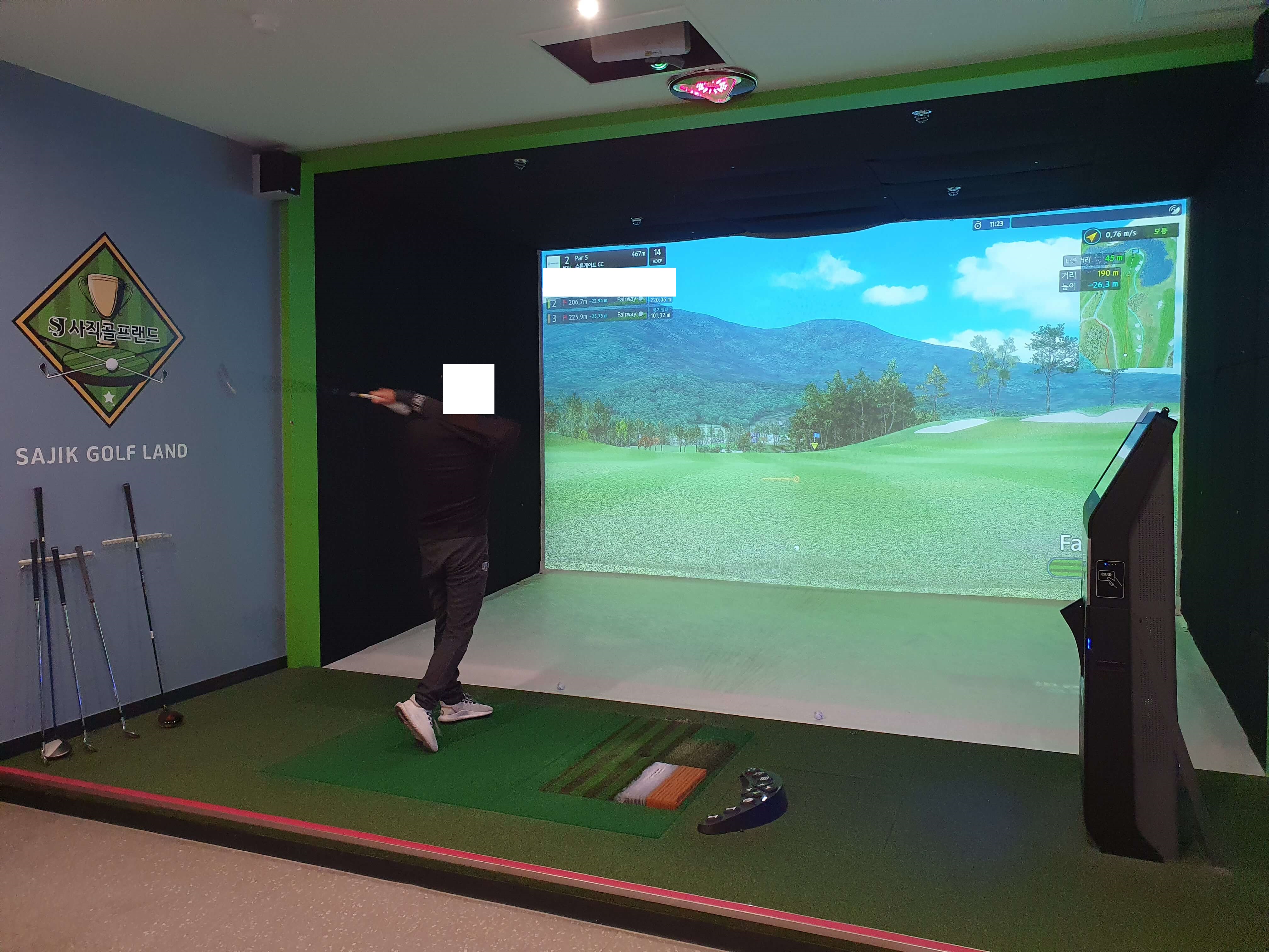 사직동(거제동) 스크린골프 골프존파크 사직골프랜드점-게임 중