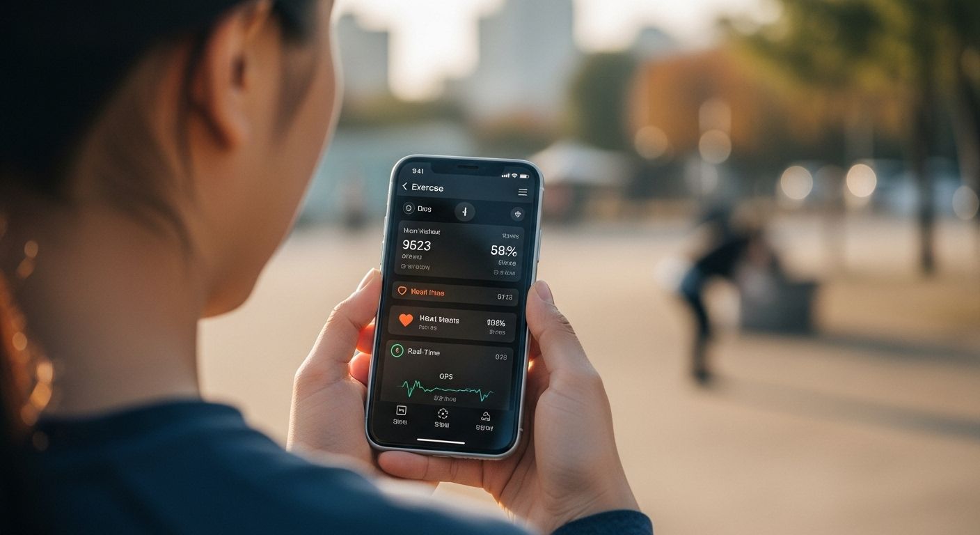 여름 다이어트 앱으로 확인하는 모습