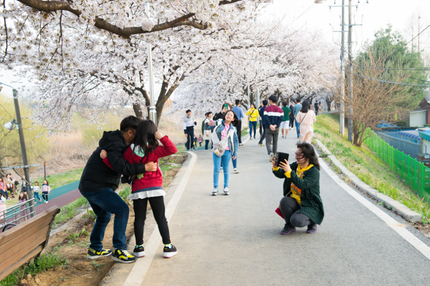 단란한 가족