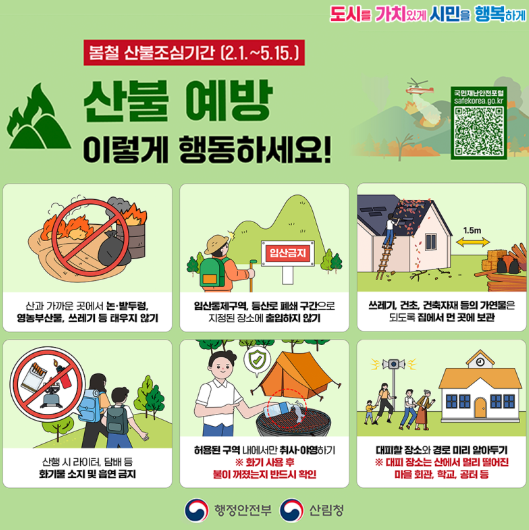 산불 벌금 의성산불원인 과태료 처벌 규정 산불 예방 수칙