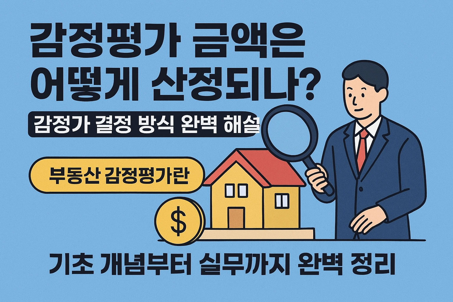 감정평가 금액은 어떻게 산정되나