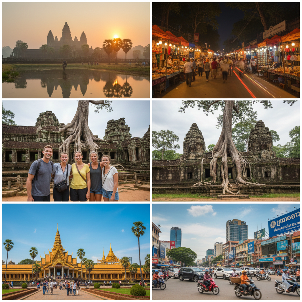 캄보디아 씨엠립과 프놈펜의 다른매력
