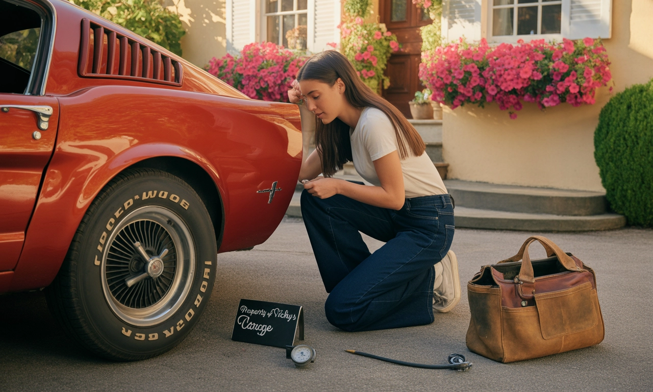 자동차타이어공기압