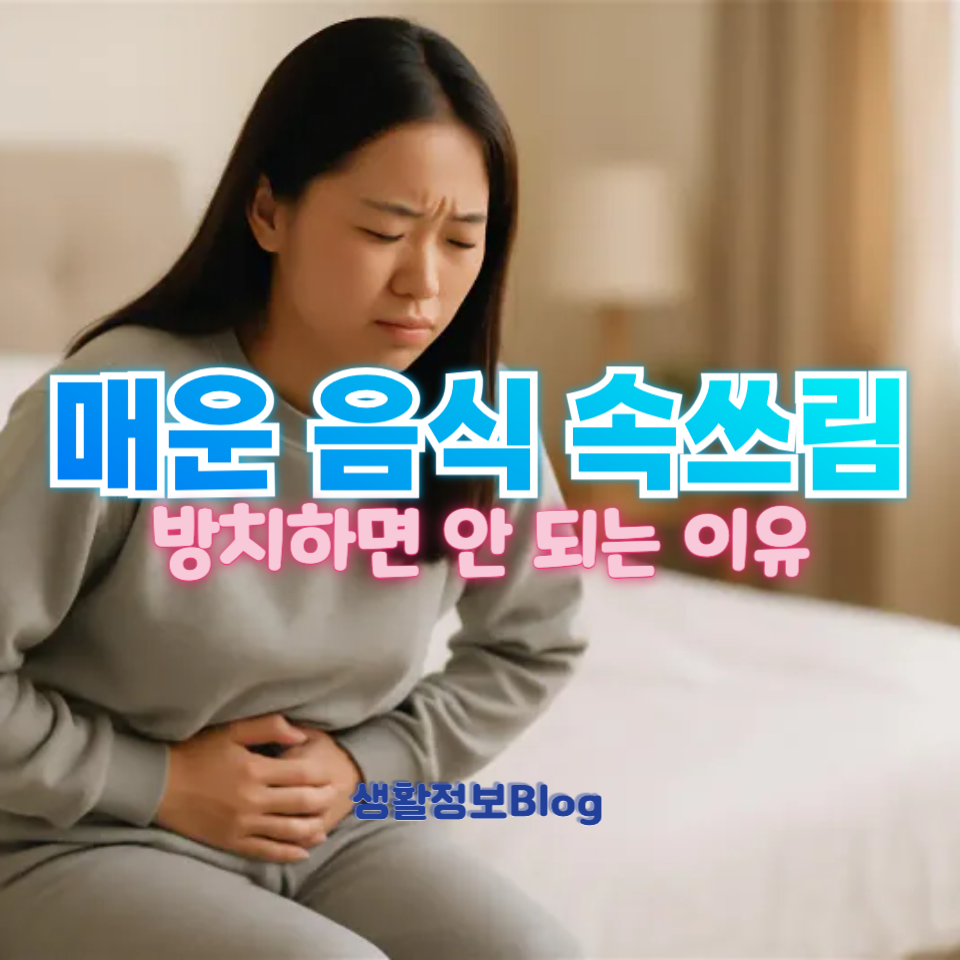 매운 음식 속쓰림