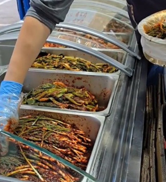 생활의달인-달인-고향맛깔김치나물