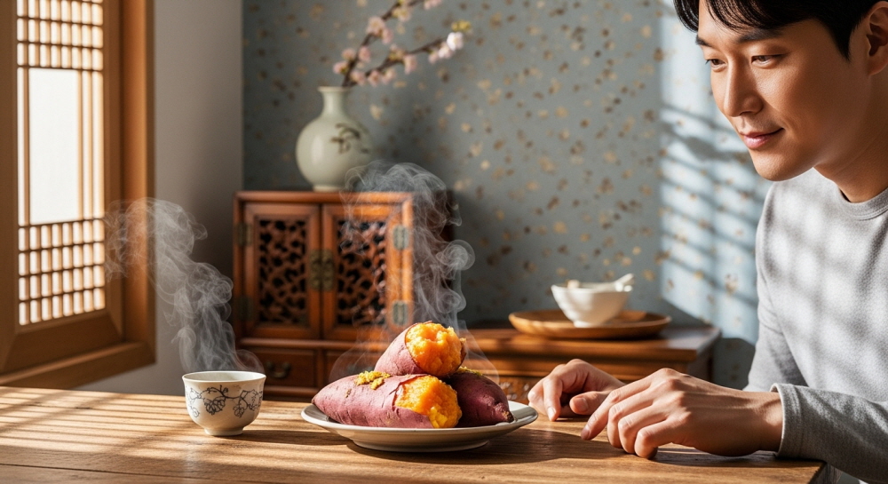 삶은 고구마 보관방법