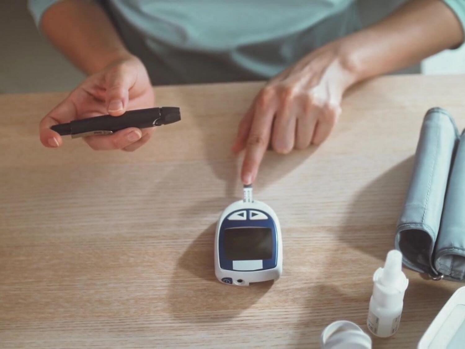 혈당측정기 사용법