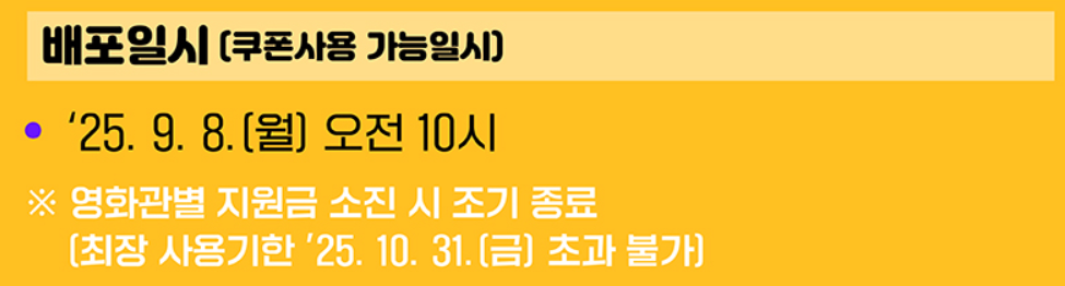 영화관람료 6천원 할인│CGV·롯데시네마·메가박스 선착순 혜택 총정리