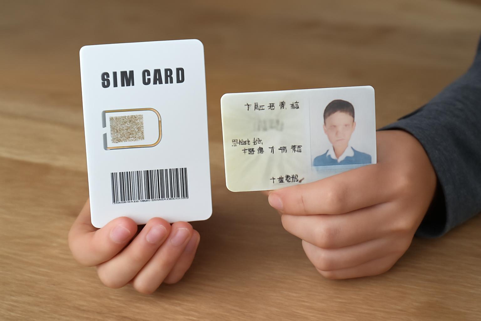 유심칩 구매 신분증