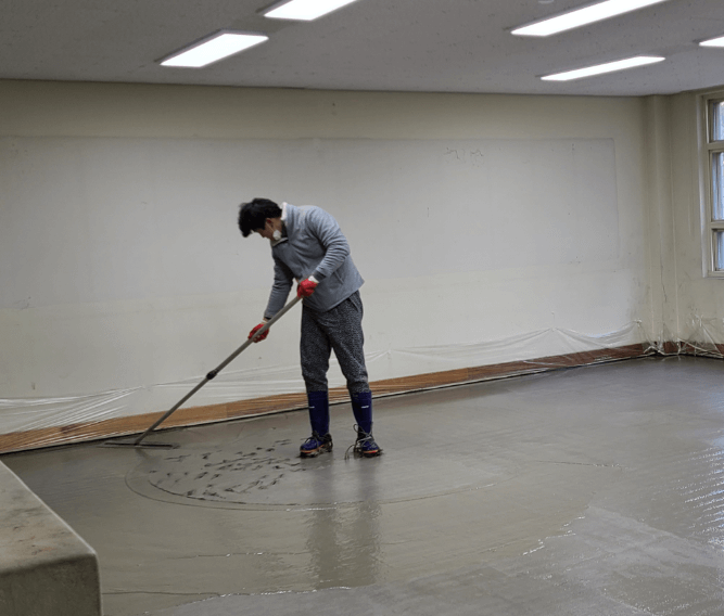 시야게 하는 모습