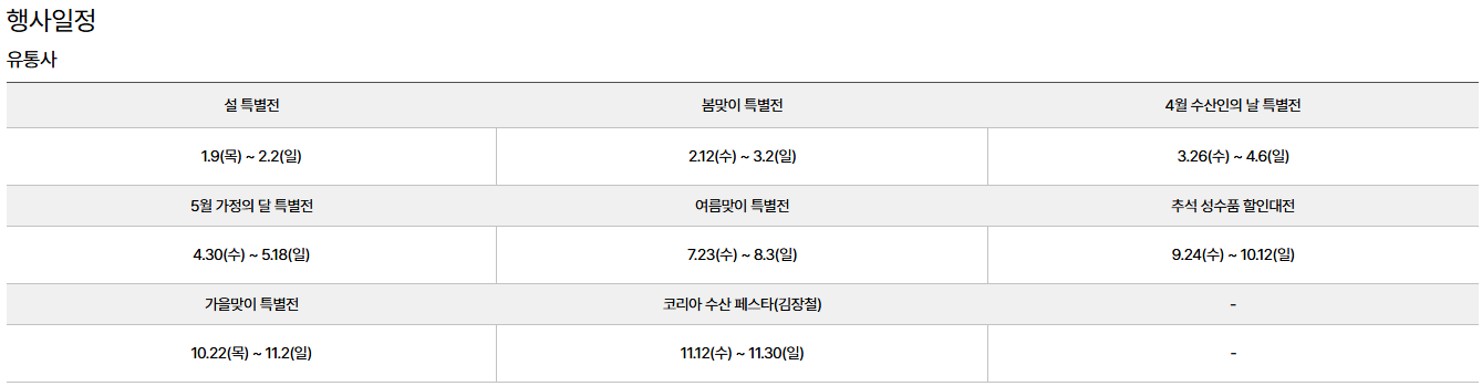수산대전 일정