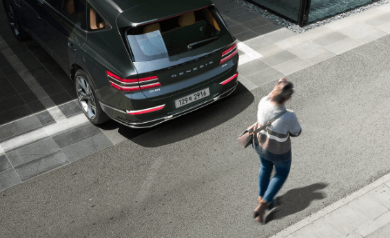 GV 80 쿠페 후방 주차 충돌 방지