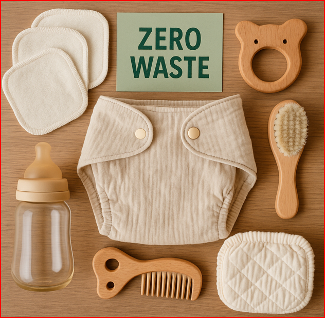 제로 웨이스트 아기용품 사진