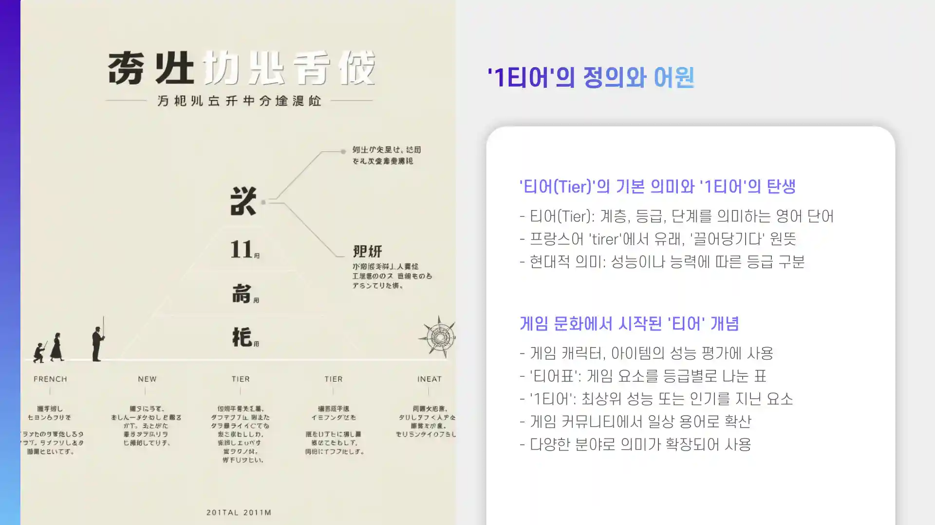 1티어 뜻