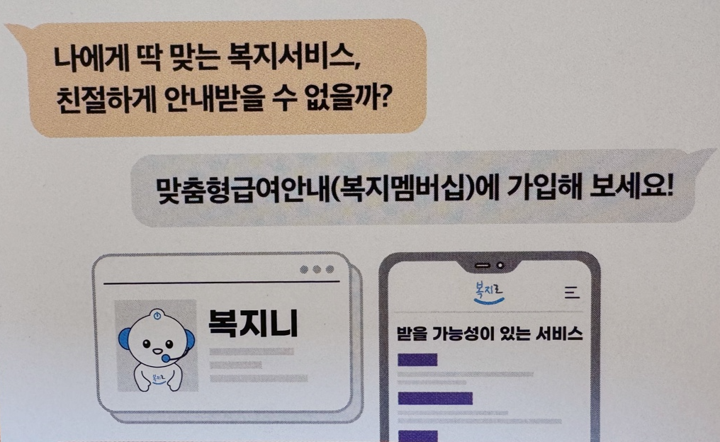 맞춤형급여 안내 (복지멤버쉽)