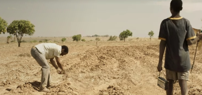 가뭄에 의해 말라버린 땅