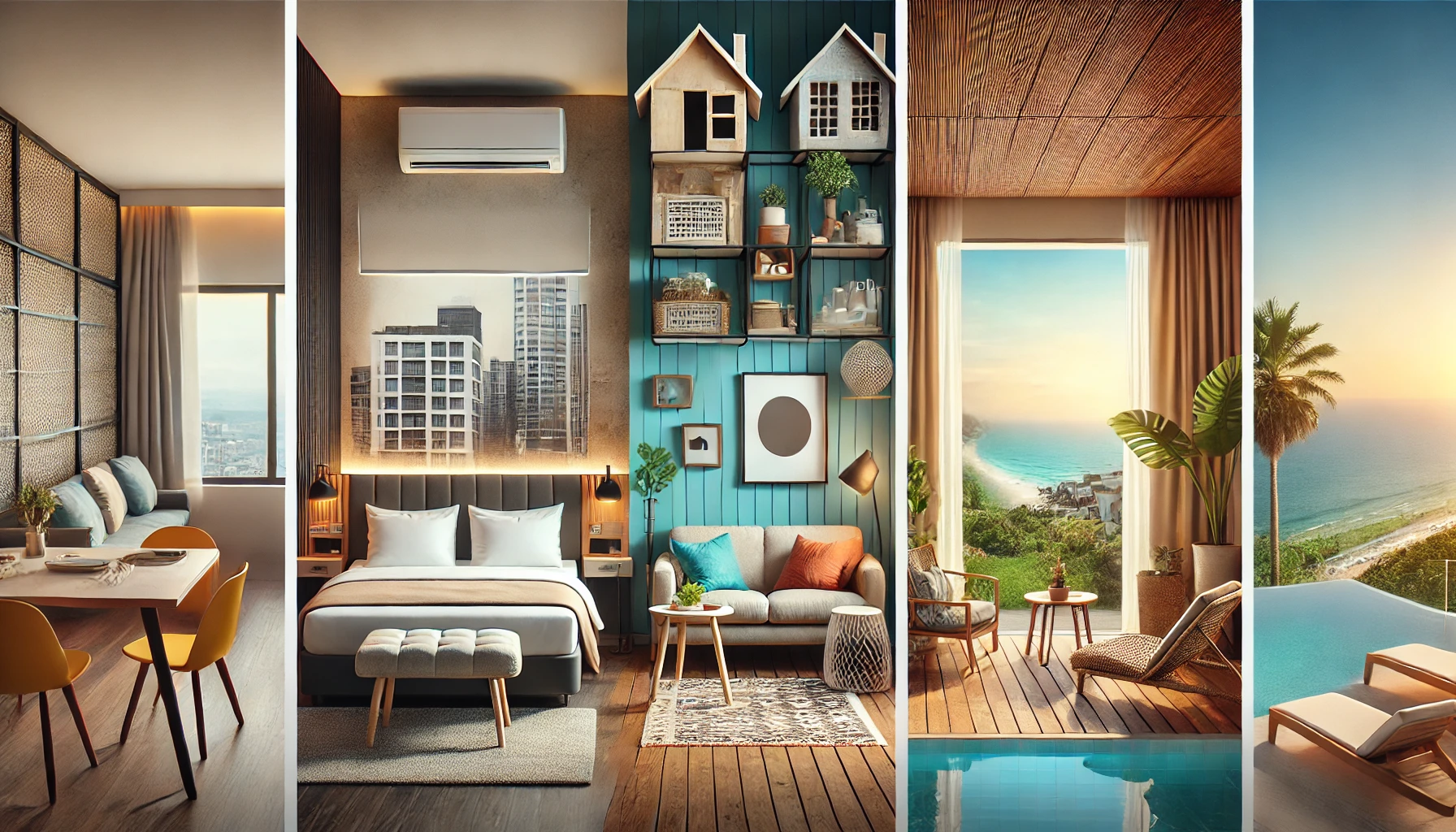 해외여행 숙소 비교 (호텔 vs 에어비앤비 vs 리조트)