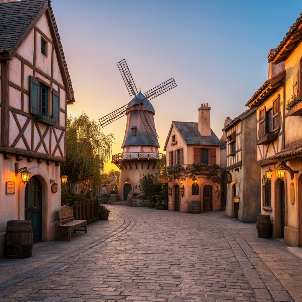 파주 프로방스 마을-골목풍경