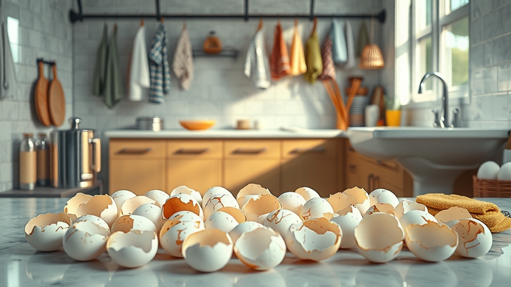 생활 속 달걀 껍질 활용