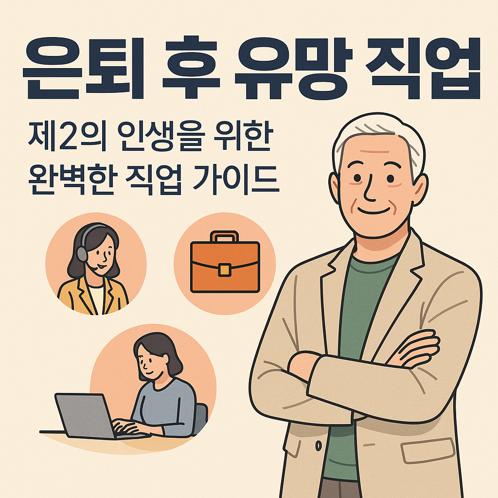 은퇴후 유망 직업: 제2의 인생을 위한 완벽한 직업 가이드 관련 사진