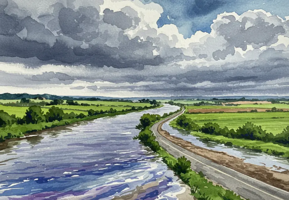 강이 넘치는 꿈 해몽