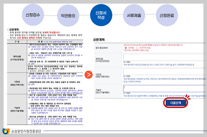 소상공인 정책자금 상환연장