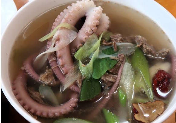 영암 독천 갈낙탕