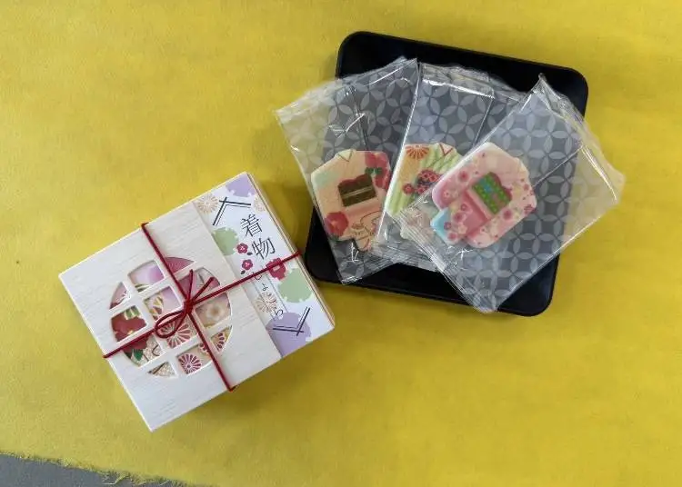 귀여움&amp;맛이 일품! 교토마루 ‘기모노 쇼코라 3매입’
