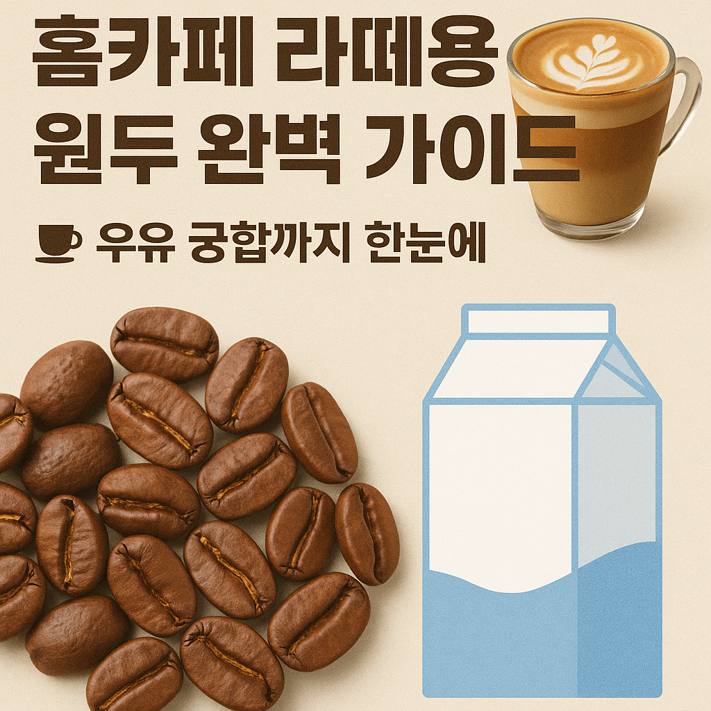 라떼용 원두