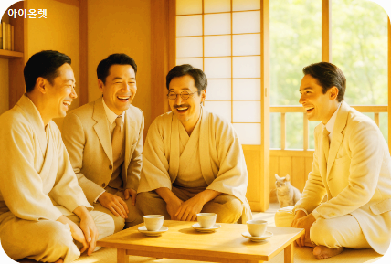 허세로 가득한 손님들의 방문 프롬프트