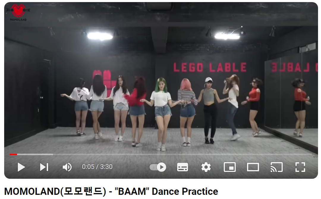 모모랜드-BAAM