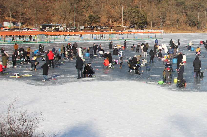 강화 신선지 빙어 축제