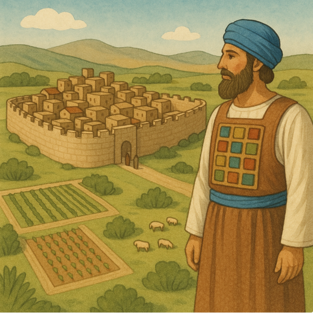 민수기 35장 - 레위인의 성읍과 도피성