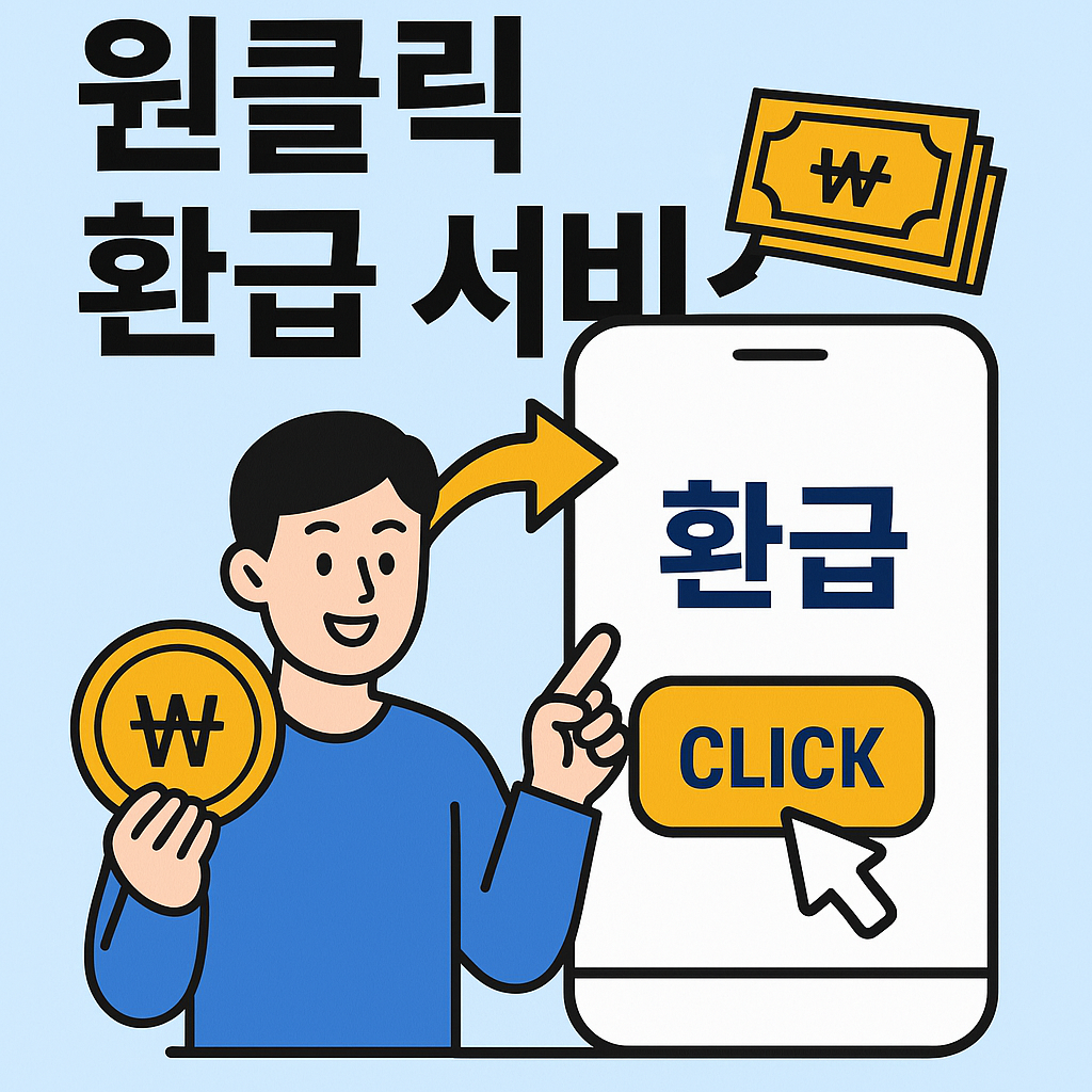 국세청 원클릭 환급 서비스 신청 방법