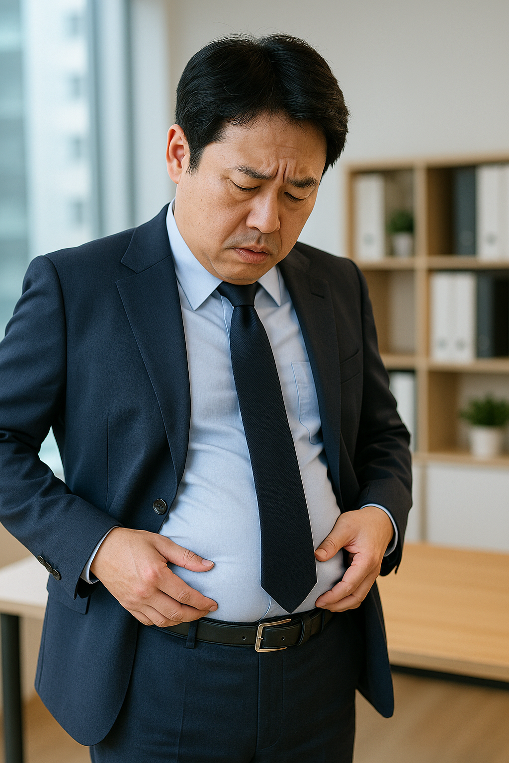 뱃살 관리 - 사진