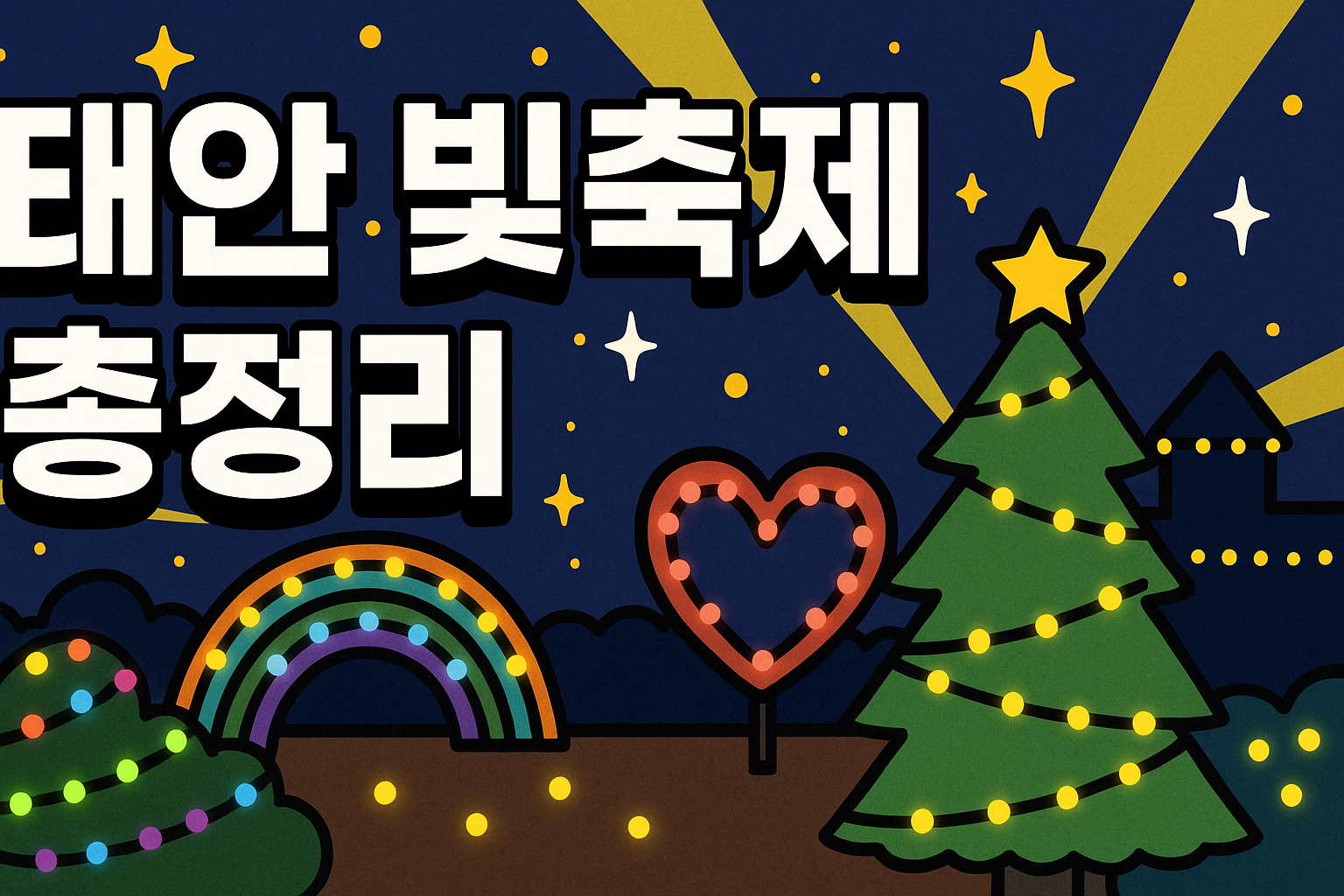 태안 빛축제 총정리