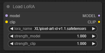 Load LoRA 노드