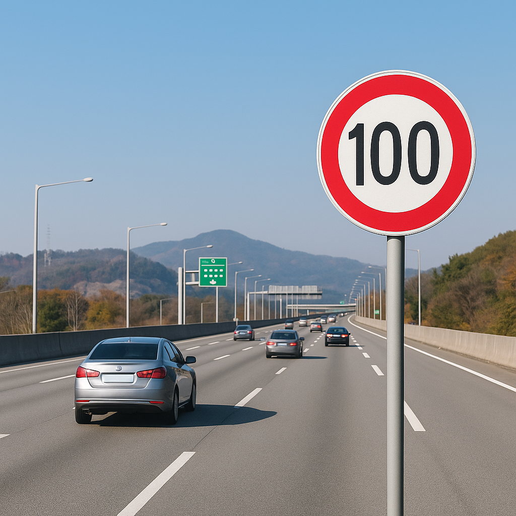 고속도로 제한속도 100km, 진짜 안전한 기준일까?