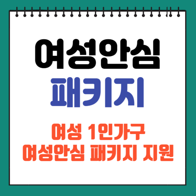 여성안심 패키지 여성 1인가구를 위한 CCTV 설치 및 안심 귀가 서비스