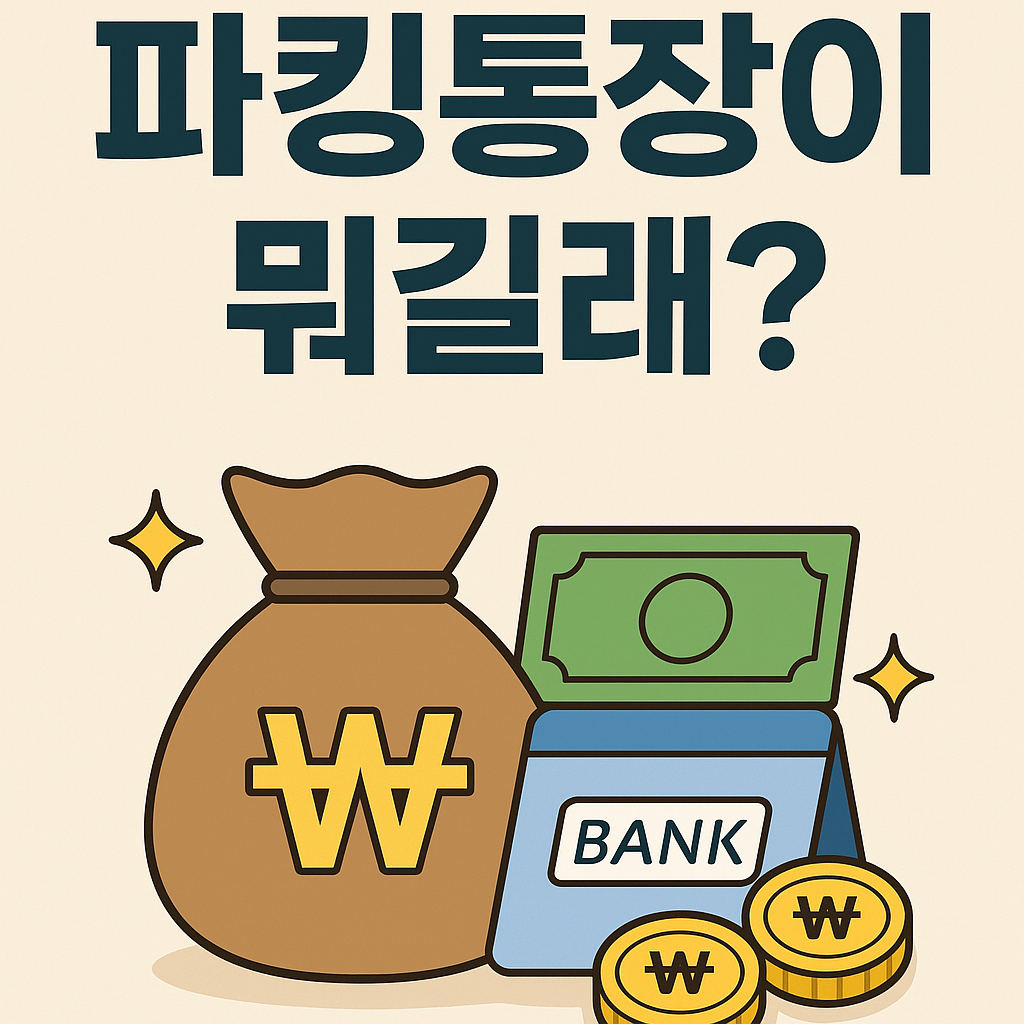 파킹통장이 뭐길래?