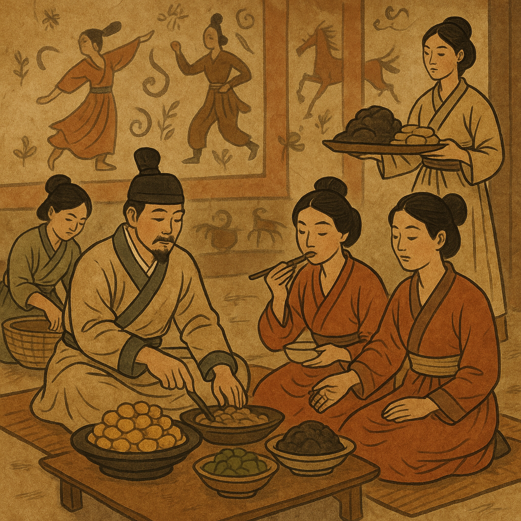 고구려의 식생활 관련 이미지