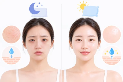 수면 부족에 따른 피부 컨디션 변화8